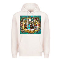 Pale Pink blessed nurse tumbler Premium Hoodie - BundleAndBundleShop