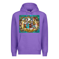Purple blessed nurse tumbler Premium Hoodie - BundleAndBundleShop