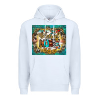 White blessed nurse tumbler Premium Hoodie - BundleAndBundleShop