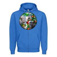 True Royal christmas southdown baby sheeps Zipper Hoodie - LillyAllenDesigns