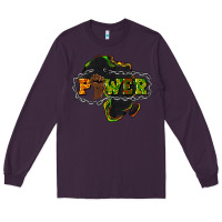 Plum Power Black History Long Sleeve Tee - HowdyJamesFarm