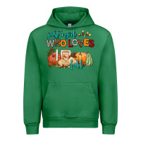 Emerald just a girl who loves fall Urban Hoodie - AdoDesignShop