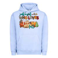 Pigment Grape Ice just a girl who loves fall Urban Hoodie - AdoDesignShop