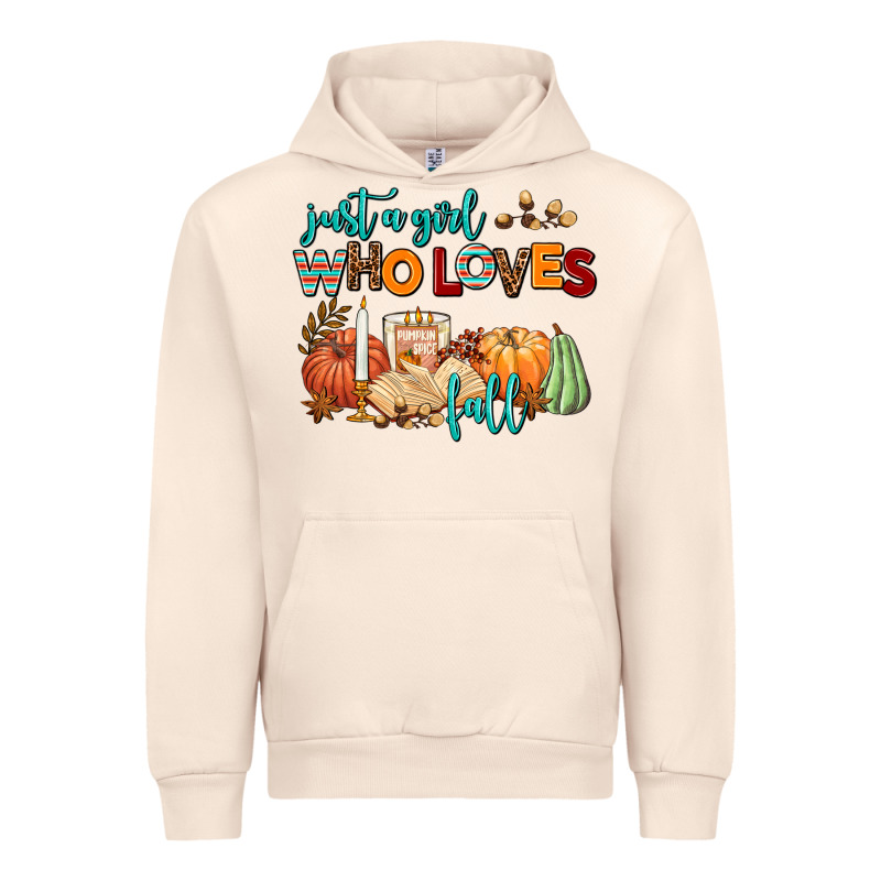 Just A Girl Who Loves Fall Urban Hoodie by AdoDesignShop | Teevron