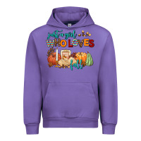 Tulip just a girl who loves fall Urban Hoodie - AdoDesignShop