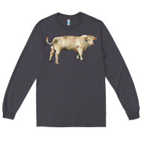 Smoke charolais bull Long Sleeve Tee - RanaPortraitStore