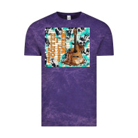 Cloud Purple fueled by coffee and country music Vintage Tee - TumblerDesignByShophia