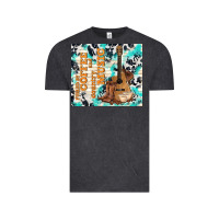 Vintage Black fueled by coffee and country music Vintage Tee - TumblerDesignByShophia