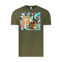 Fueled By Coffee And Country Music Vintage Tee | Teevron