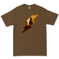 Cacao Cowboy Sunset Lightning Premium Tee - Bettercallsaul