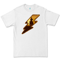 White Cowboy Sunset Lightning Premium Tee - Bettercallsaul