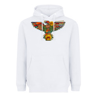 White thunderbird  wild soul with sunflower serape aztec Heavyweight Hoodie - Artiststas