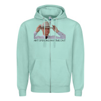 Seafoam Bob Katter ain_t spending any time on it. Zipper Hoodie - minhPixels