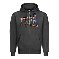 Charcoal Heather NYU Tisch Zipper Hoodie - minhPixels