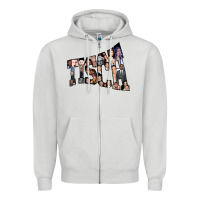 Dove Grey NYU Tisch Zipper Hoodie - minhPixels