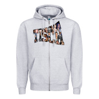 Heather Grey NYU Tisch Zipper Hoodie - minhPixels