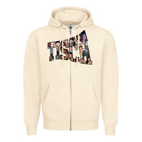 Sandshell NYU Tisch Zipper Hoodie - minhPixels