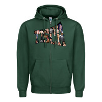 Sports Green NYU Tisch Zipper Hoodie - minhPixels