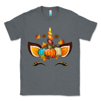 Charcoal Heather Unicorn Fall Classic Tee - texasbilliewilder