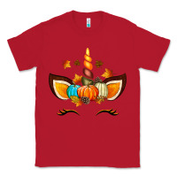 Red Unicorn Fall Classic Tee - texasbilliewilder