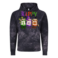 Cloud Black happy halloween jars Vintage Hoodie - CowGirlArtShop