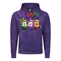 Cloud Purple happy halloween jars Vintage Hoodie - CowGirlArtShop