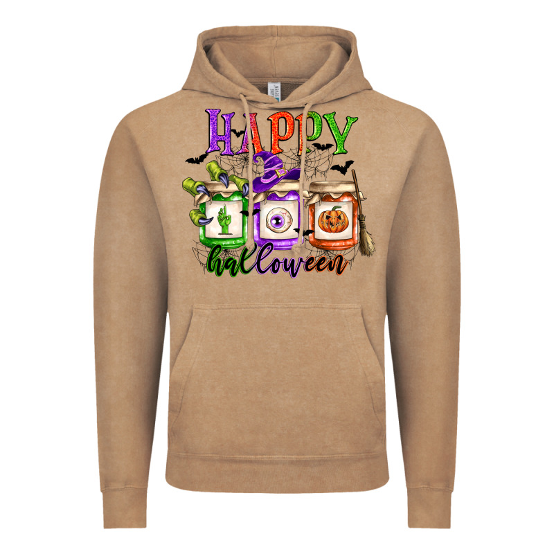 Happy Halloween Jars Vintage Hoodie by CowGirlArtShop | Teevron