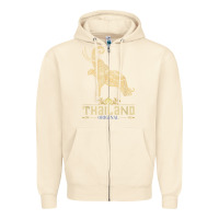 Sandshell Thai Flag Vacation Bangkok Travel Thailand Zipper Hoodie - minhPixels
