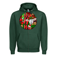 Sports Green ho ho ho merino wool baby sheep Zipper Hoodie - LillyAllenDesigns