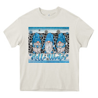 Cream hello winter gnome Heavy Core Tee - JahusDesignShop