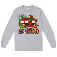 Moon Dust Feliz Navidad Christmas Mexico Long Sleeve Tee - HowdyJamesFarm