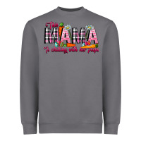 Storm This Mama Is Chilling With Her Peeps Heavyweight Sweatshirt - CowhideDigitalArt