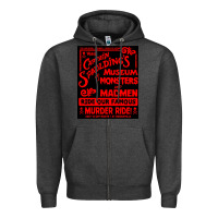 Charcoal Heather Devils rejects rob zombie captain Spaulding movie Zipper Hoodie - minhPixels