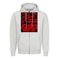 Dove Grey Devils rejects rob zombie captain Spaulding movie Zipper Hoodie - minhPixels