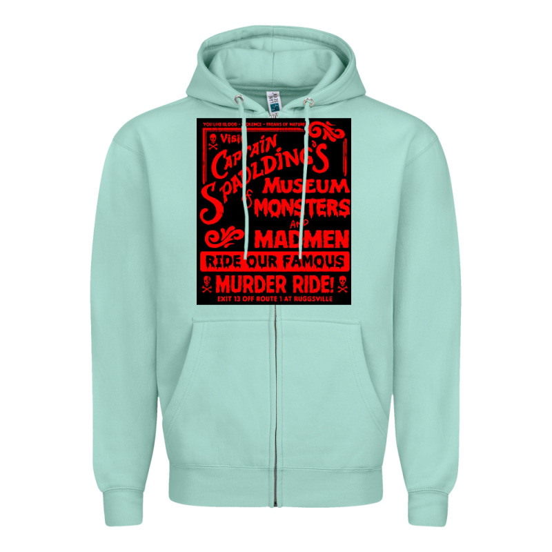 Devils Rejects Rob Zombie Captain Spaulding Movie Zipper Hoodie by minhPixels | Teevron