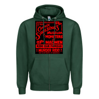 Sports Green Devils rejects rob zombie captain Spaulding movie Zipper Hoodie - minhPixels