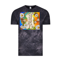 Cloud Black proud with daisies Vintage Tee - TumblerDesignByShophia