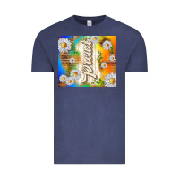 Vintage Denim proud with daisies Vintage Tee - TumblerDesignByShophia