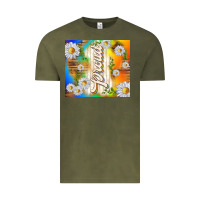 Vintage Olive proud with daisies Vintage Tee - TumblerDesignByShophia