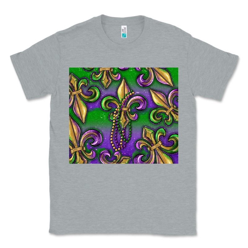 Mardi Gras Fleur De Lis Classic Tee by RanaPortraitStore | Teevron