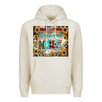 Oatmeal Heather Registered Nurse Tumbler Premium Hoodie - BundleAndBundleShop
