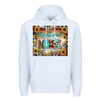 White Registered Nurse Tumbler Premium Hoodie - BundleAndBundleShop