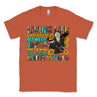 Copper Living Life Somewhere Between Jesus Classic Tee - texasbilliewilder