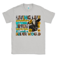 Moon Dust Living Life Somewhere Between Jesus Classic Tee - texasbilliewilder