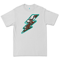 Dove Grey Horseshoe Lightning Premium Tee - Bettercallsaul
