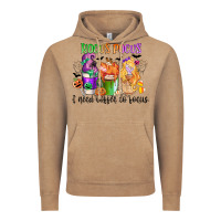 Hocus Pocus I Need Coffee To Focus Vintage Hoodie | Teevron