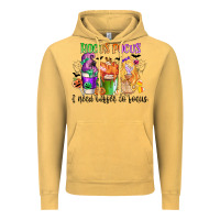 Vintage Mustard hocus pocus i need coffee to focus Vintage Hoodie - CowGirlArtShop