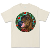Bone Longhorn Cow Christmas Premium Tee - RanaPortraitStore