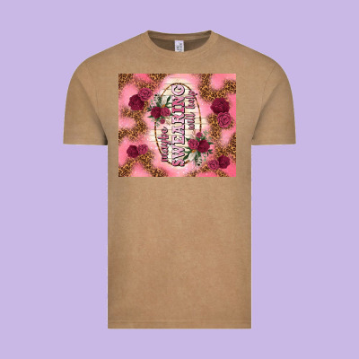 Maybe Swearing Will Help Vintage Tee Designed By Tumblerdesignbyshophia