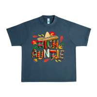 Midnight Navy cinco de mayo rich auntie Urban Heavy Tee - CowGirlArtShop